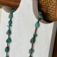 28" Turquoise & Coral Necklace - The Mustard Seed Collection, The Seed