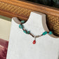 28" Turquoise & Coral Necklace - The Mustard Seed Collection, The Seed
