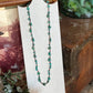 28" Turquoise & Coral Necklace - The Mustard Seed Collection, The Seed