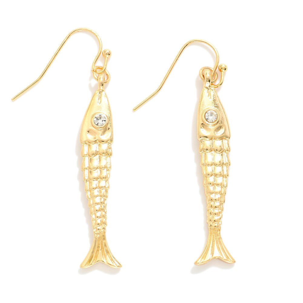 Metal Fish Drop Earrings JUDSON