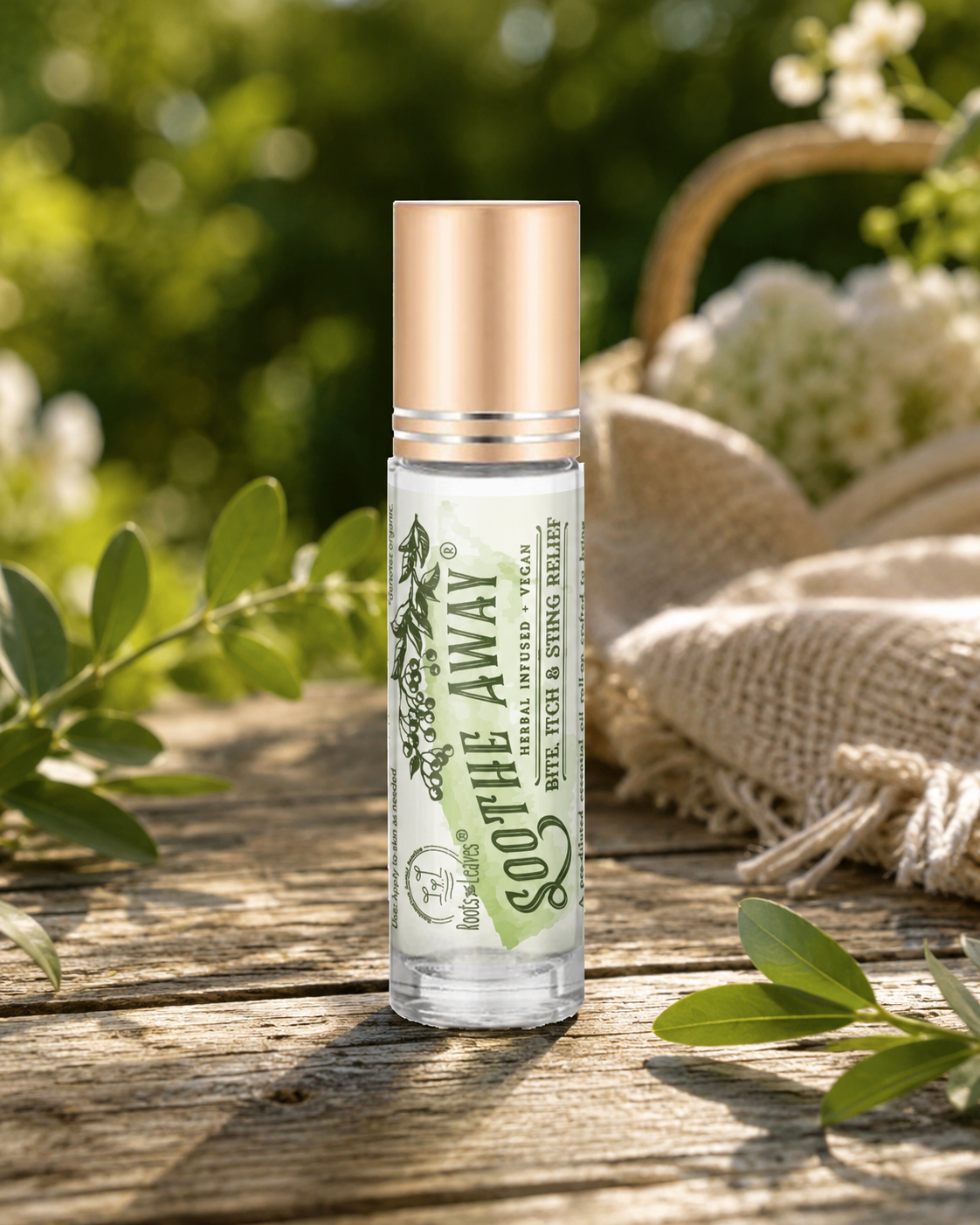 Soothe Away Roll-On | Bite, Itch & Sting Relief Roots And Leaves