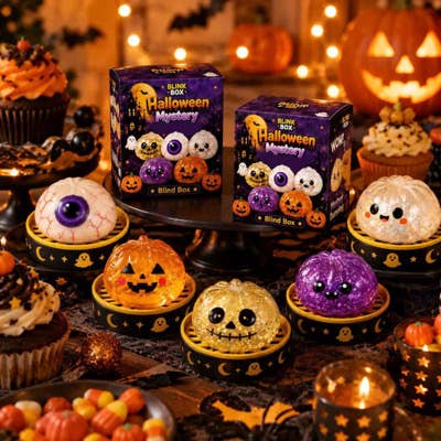 Sensory Toys: Halloween Blind Box Dumplings! Barefoot Beauties