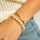"You are stronger than you think" Engraved Bangle Bracelet: Stainless WJW