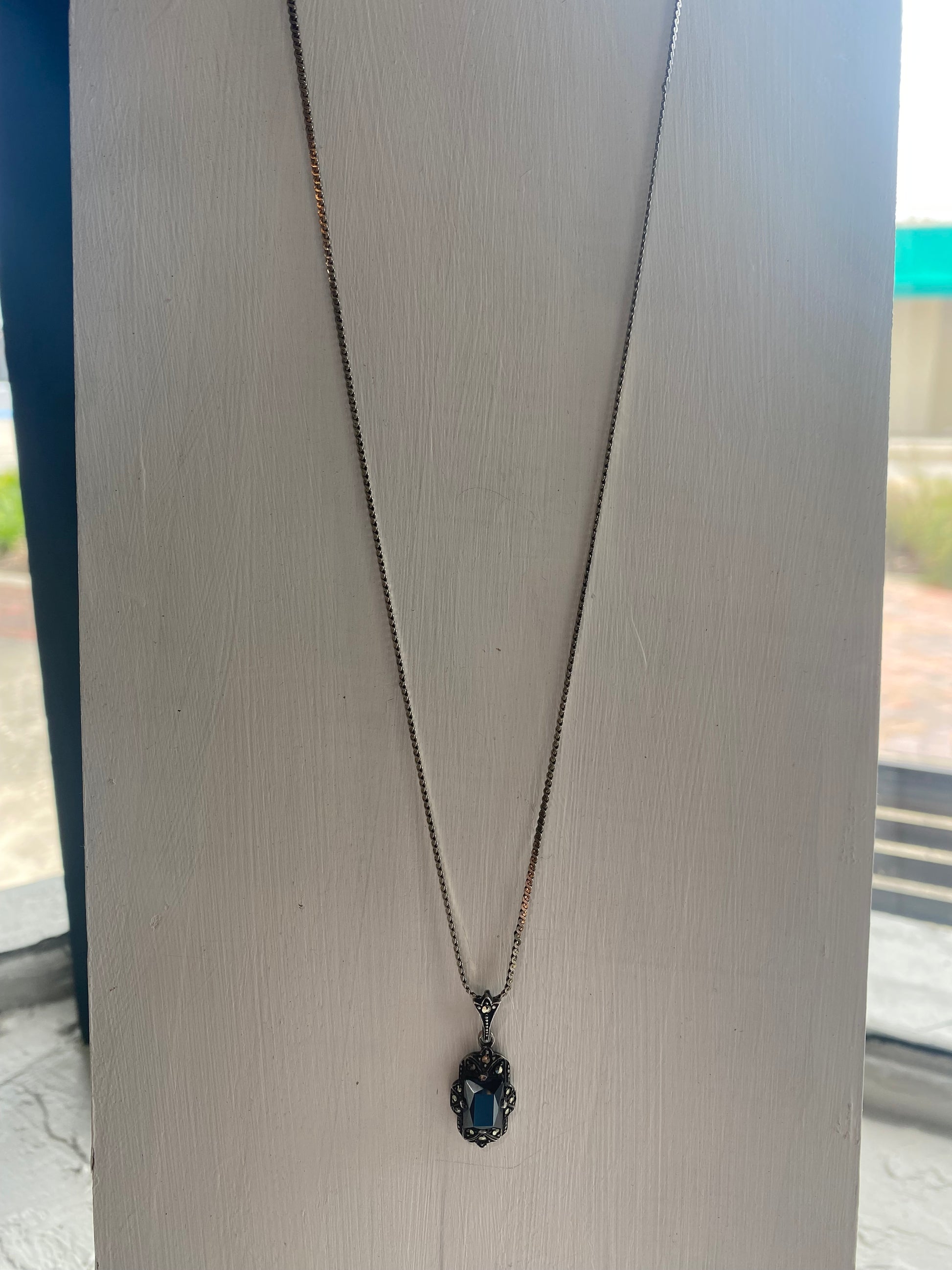 Marcasite Sterling Necklace