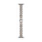 Rainey Skinny Stainless Steel Band for Apple Watch: Silver/Gold / Fits All Models Posh Tech