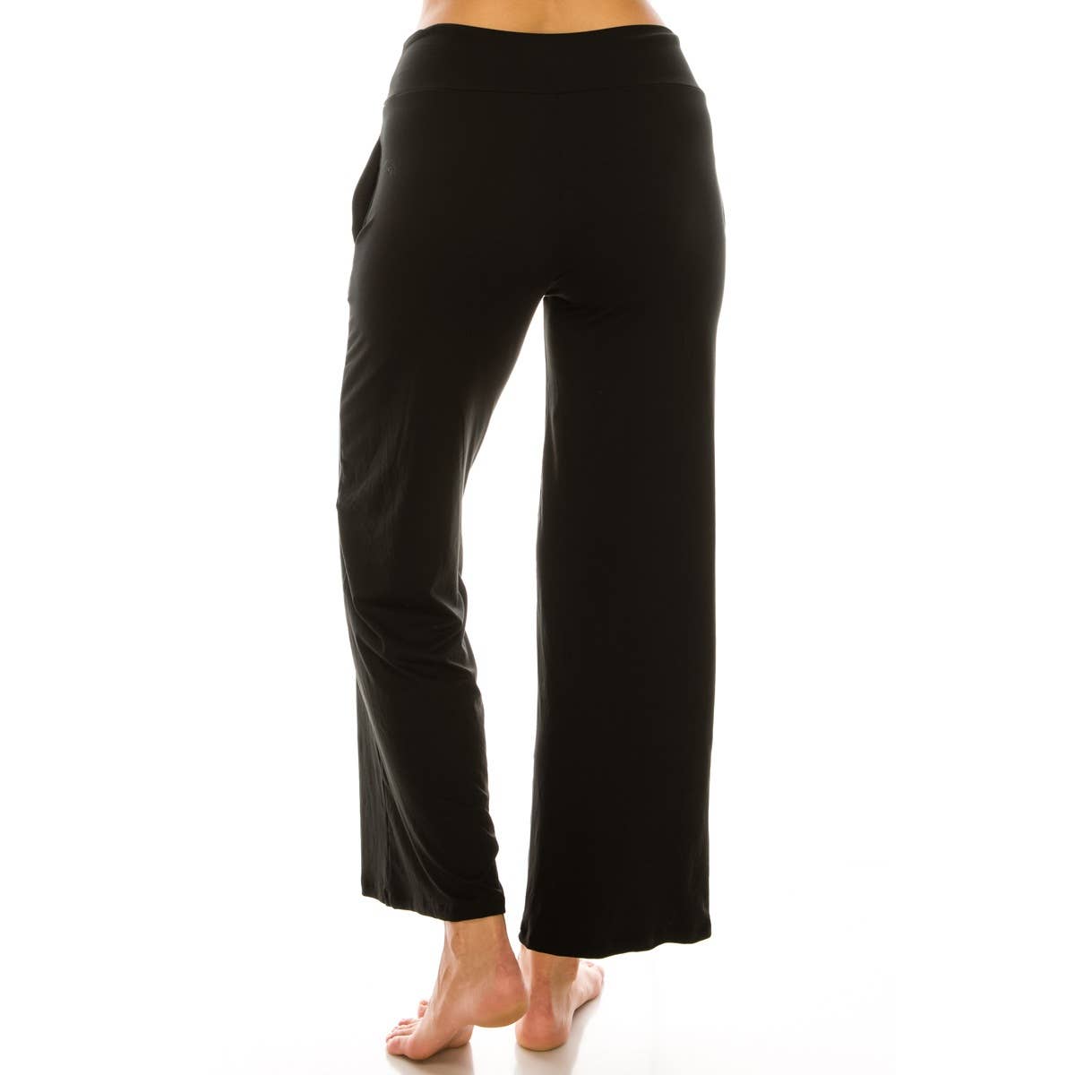 Buttery Soft Pajama Pants with Drawstring: Black