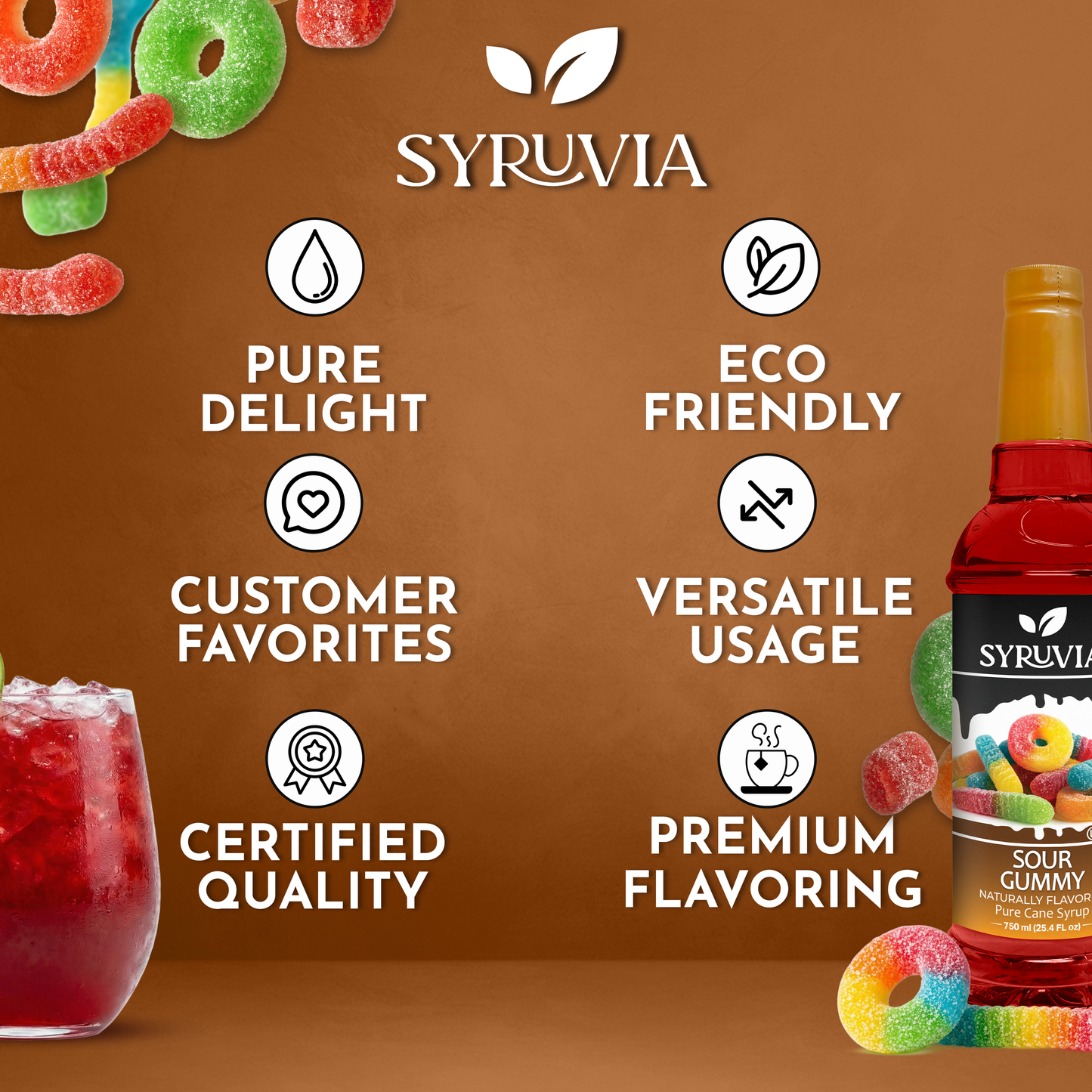 Sour Gummy Syrup