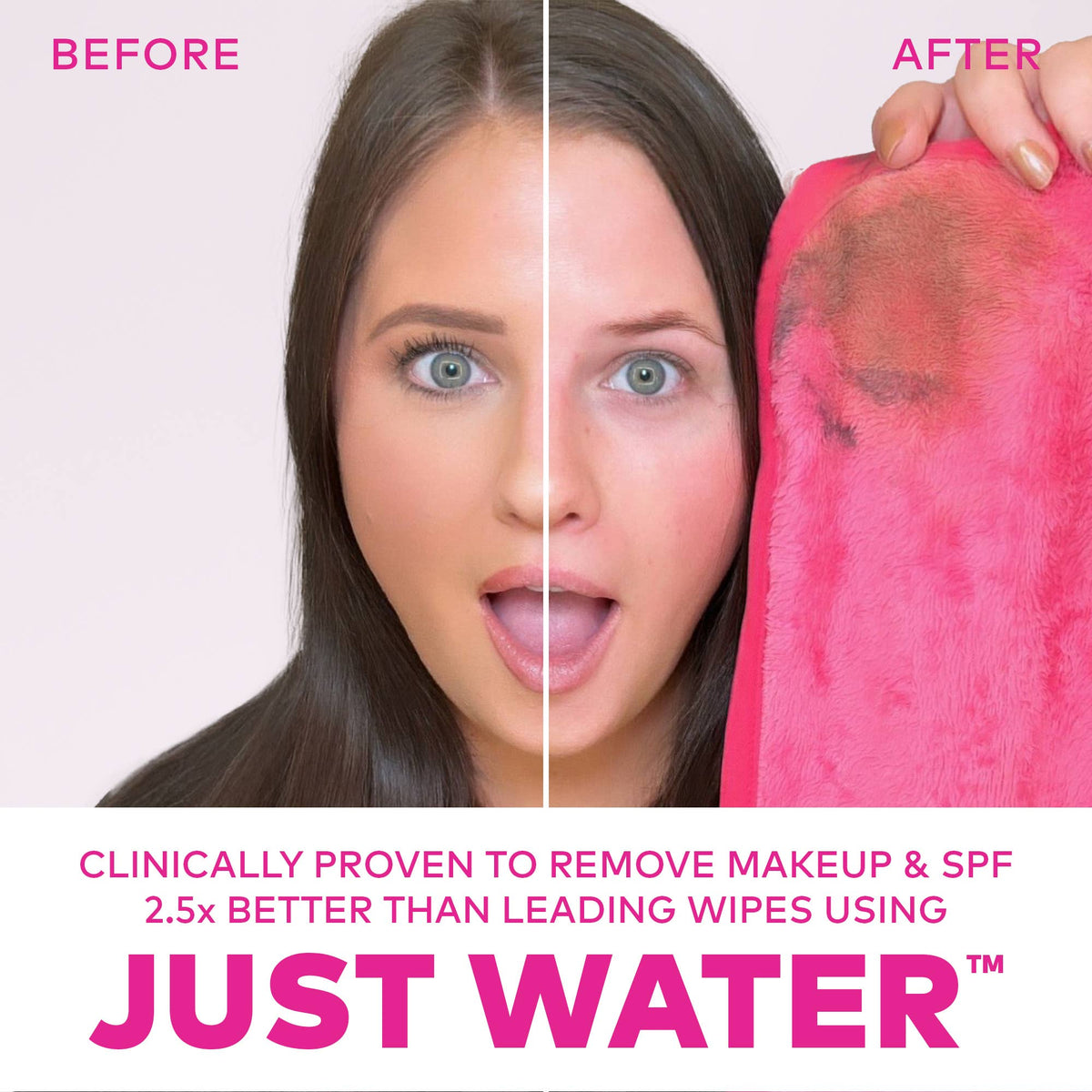 Original Pink MakeUp Eraser PRO | Best Seller The Original MakeUp Eraser
