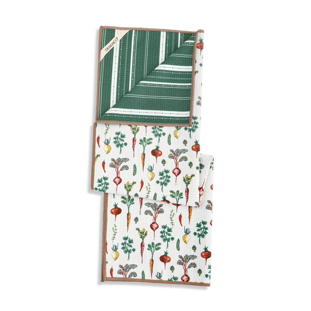 Root Veggies Absorbent Reversible Towel - 18x30in