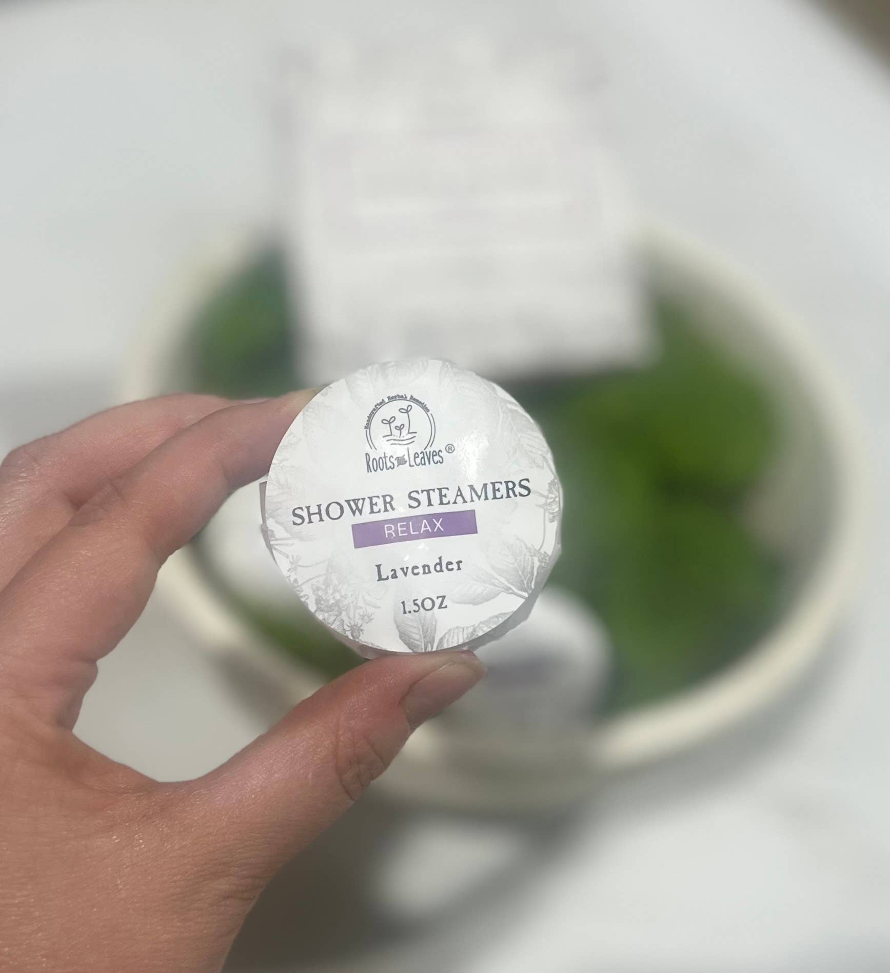 Shower Steamers/Bath Bombs: Relax- Lavender