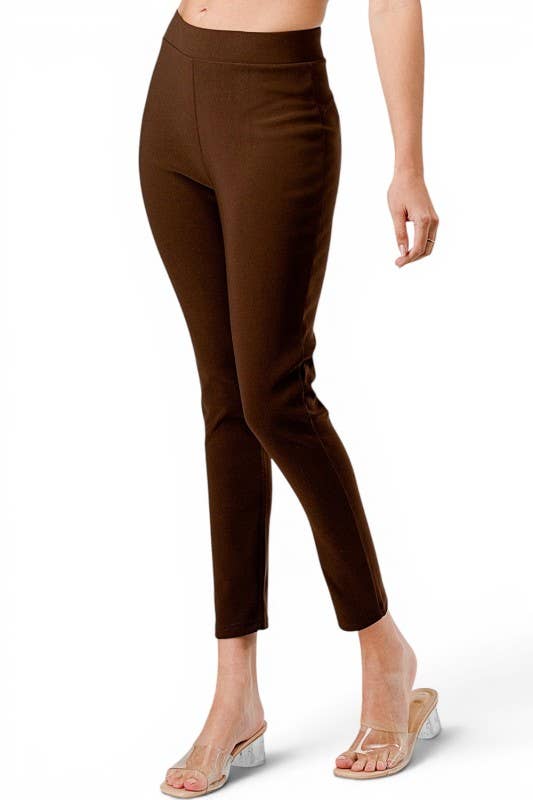 Scuba Butt Lift Pants – Sculpting Stretch Fit: Black MIO WHOLESALE