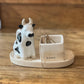 3 Piece Mud Pie Cow Cream & Sugar Set - The Mustard Seed Collection, The Seed