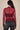 NT12220-High Neck Fitted Sheer Mesh Lace Knit Top: WINE / S-M-L/2-2-2 VERY J