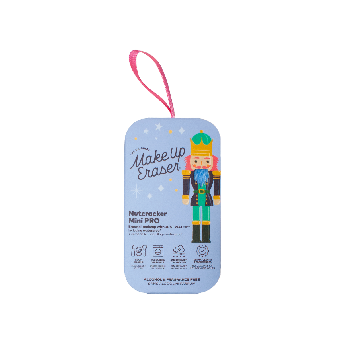 Nutcracker Mini PRO Holiday Ornament Giftable The Original MakeUp Eraser