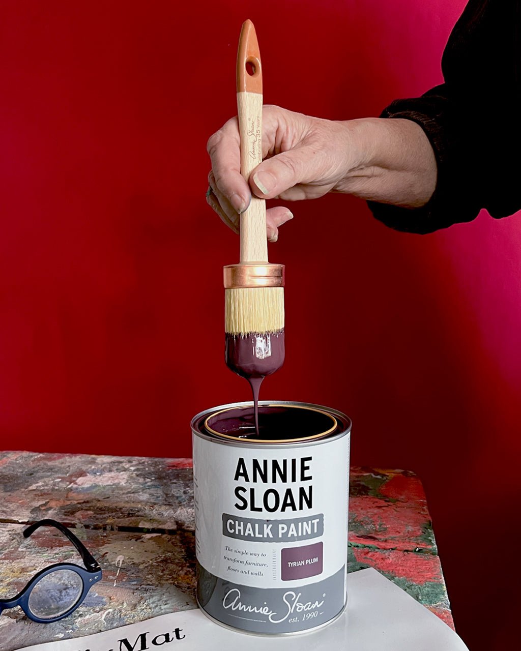 35 Year Anniversary Limited Edition Chalk Paint Brush - The Mustard Seed Collection, The Seed