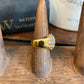 Vintage Gold Plated Sterling with Rhinestones Ring