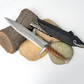 Hand-Forged "The Sting" - Elven Short with Etched Blade & Or