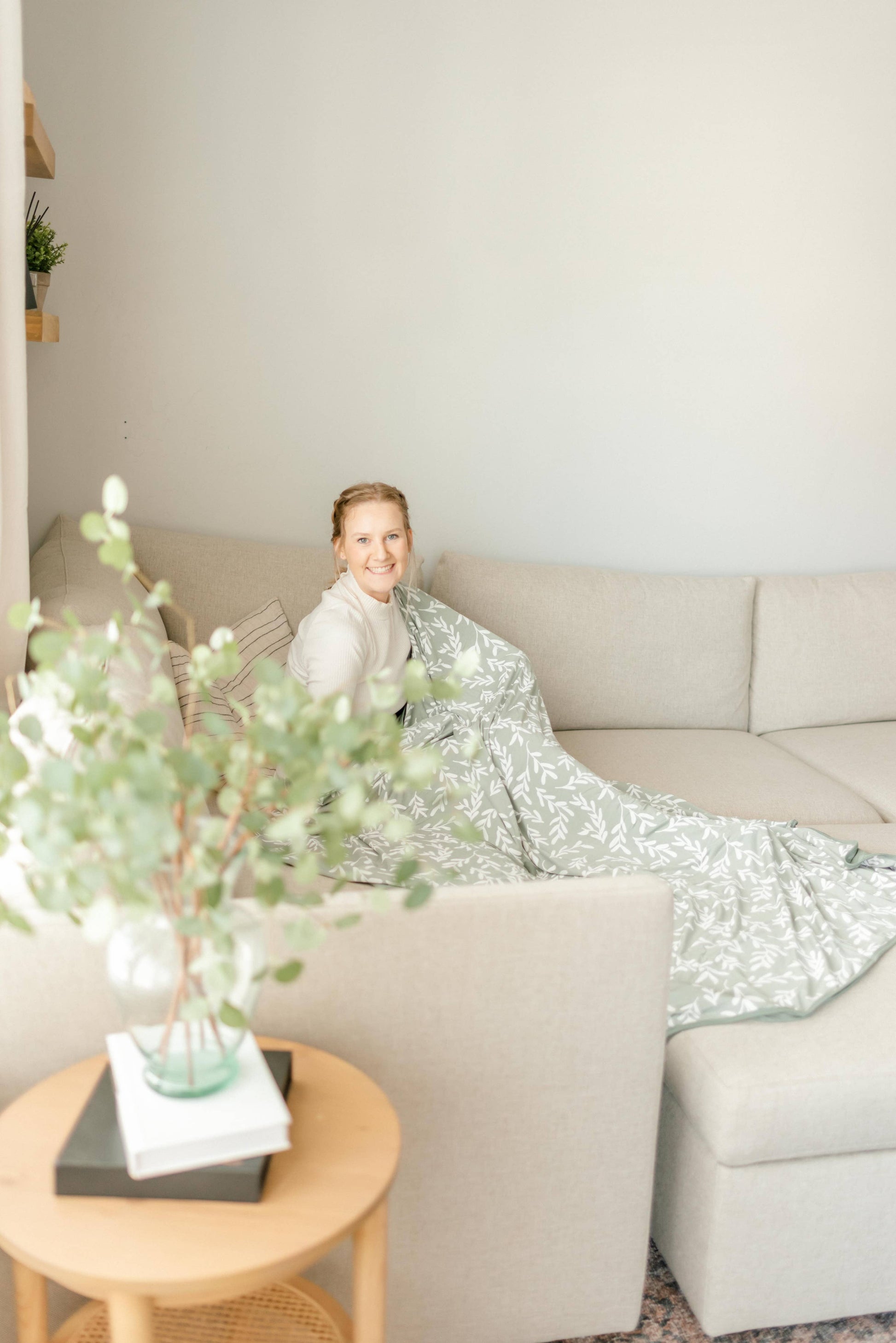 Vignette Adult Swaddle Blanket, Picnic Blanket, Mountain