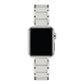 Wren Silicone + Stainless Steel Band for Apple Watch: Rose Gold / Fits All Models Posh Tech