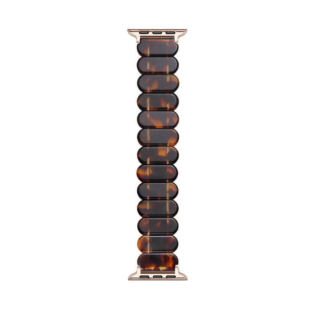 Reese Resin Band for Apple Watch: Chocolate / Fits All Models Posh Tech