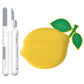Lemon Silicone Case + Cleaning Tool for AirPods Pro®: Yellow Posh Tech