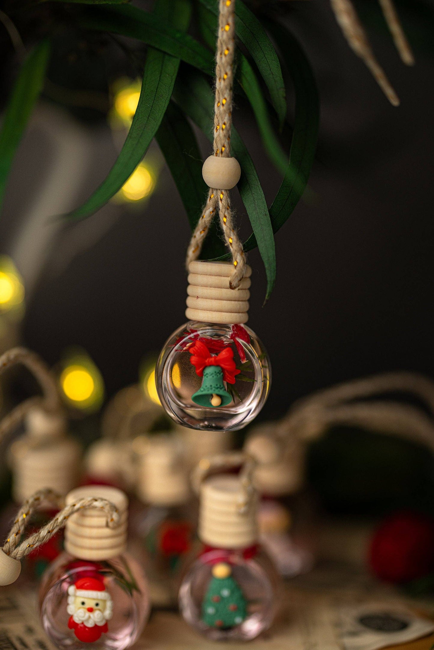 Beautiful Christmas Car Diffuser/Cure Air Freshener/Christmas Scents and more/ Car accessories for women /Luxury: Jingle Bells / Apples&Maple Bourbon