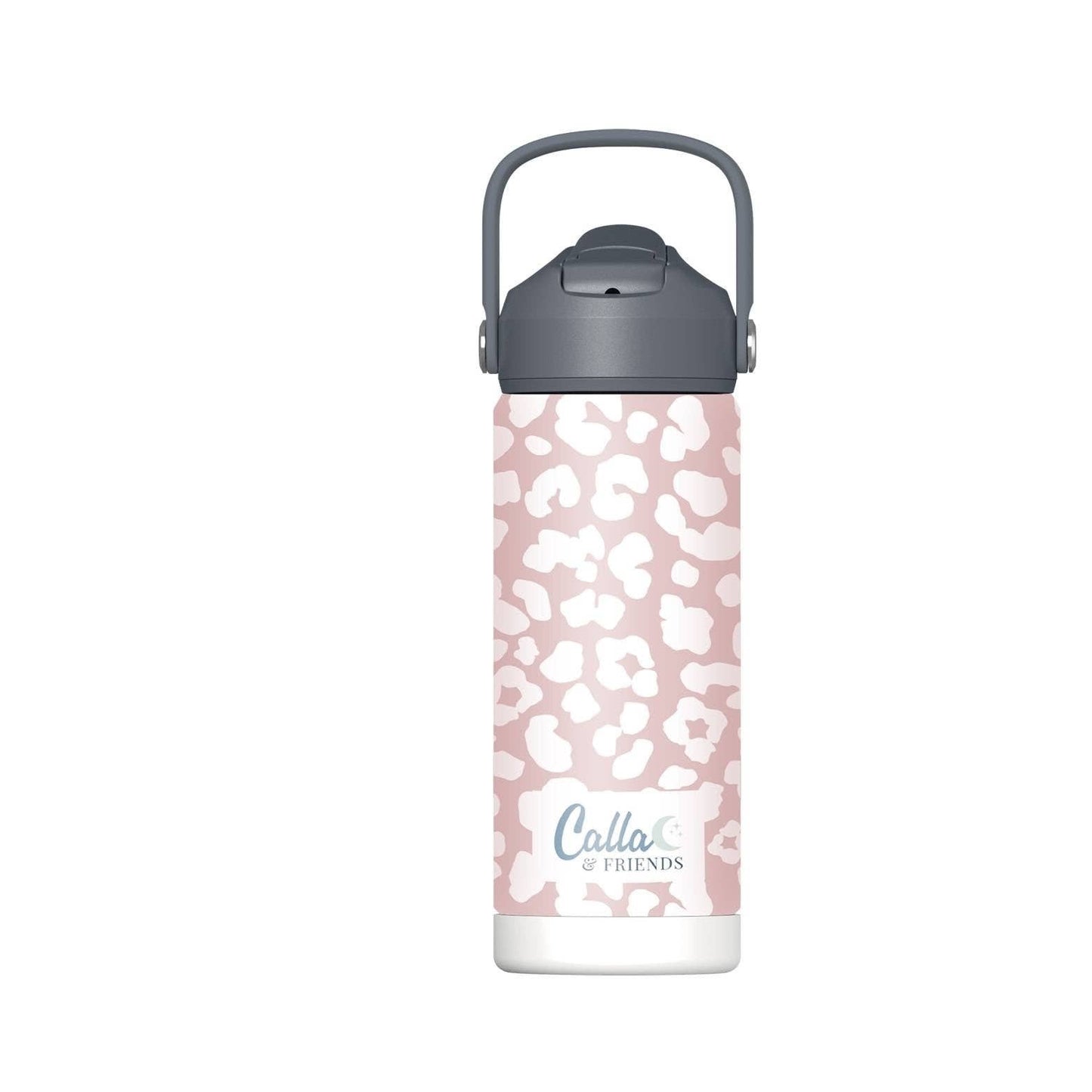 The Kyler Tumbler - Leopard: Petal Pink