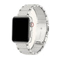 Wren Silicone + Stainless Steel Band for Apple Watch: Rose Gold / Fits All Models Posh Tech