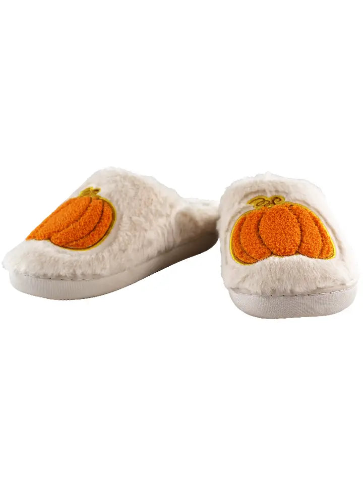 Pumpkin Slippers Simply Southern XL-XXL