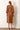KNIT BODICE MAXI DRESS: Brown / Contemporary / L Polagram by Wellmade USA