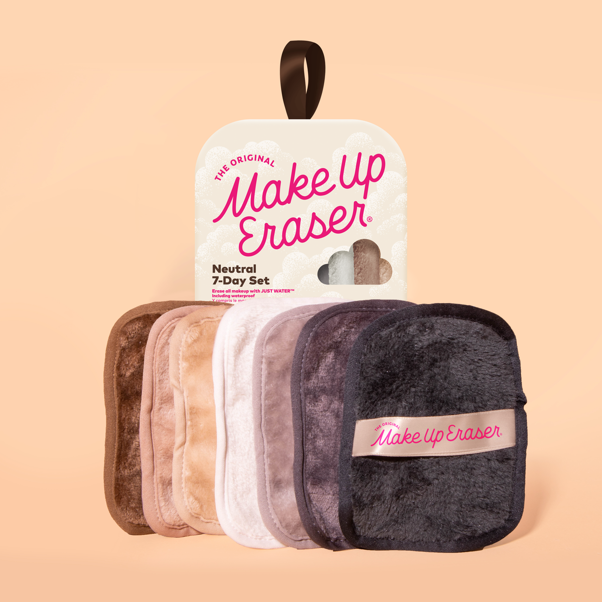 Warm Neutral 7-Day MakeUp Eraser Set The Original MakeUp Eraser