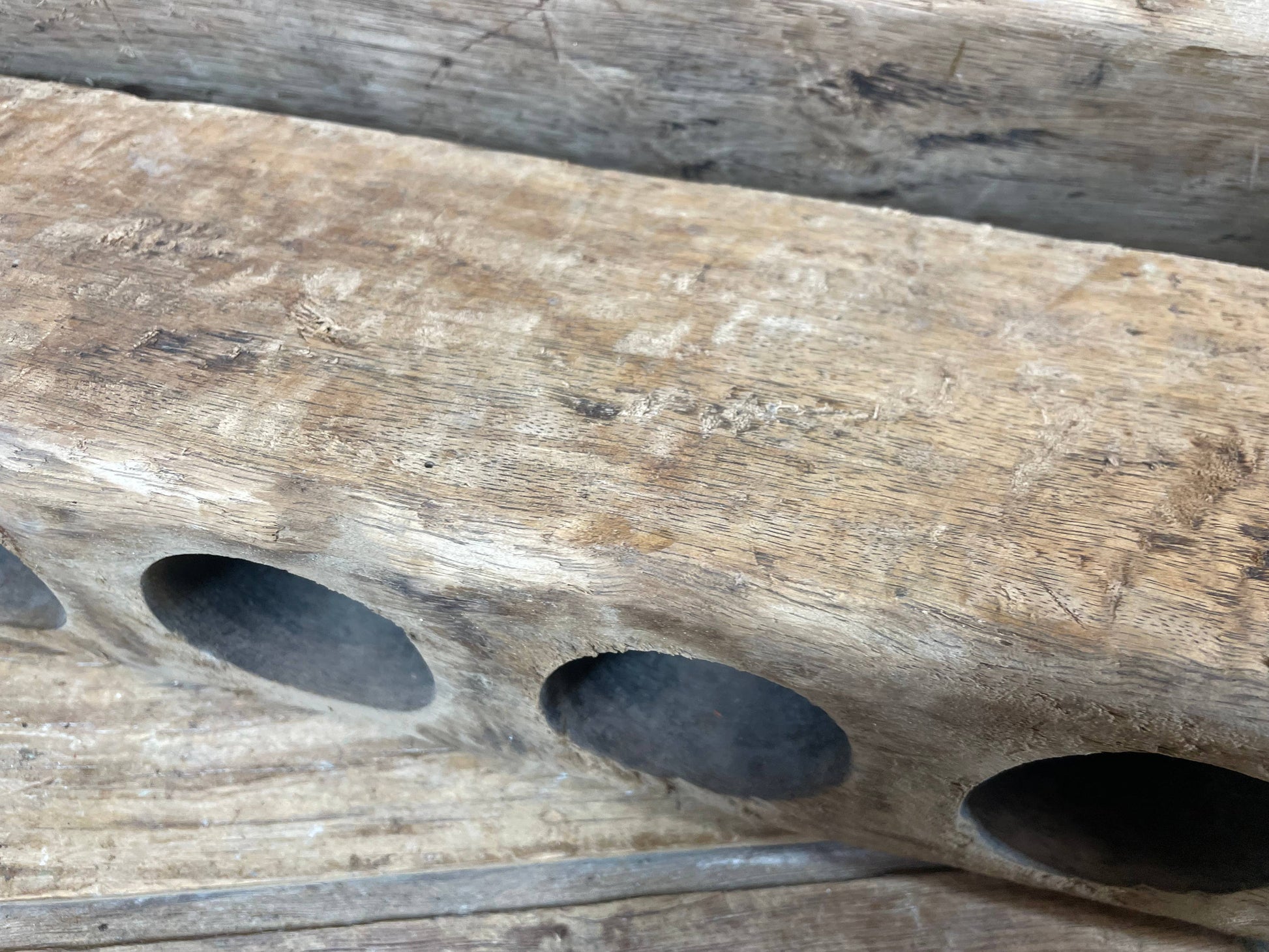 Antique Sugar Mold-12 Hole Original-Alamo