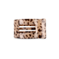 Flat Rectangle Hair Clip | Small | Blonde Tortoise