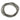 Set of Five Linked Rhinestone Stretch Bracelets Judson