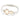 Hammered Metal Hinged Bangle Bracelet Featuring Hollow Cross Accent Judson