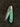 AzureGlide Damascus Steel Turquoise (Resin) Pocket Knife Titan International