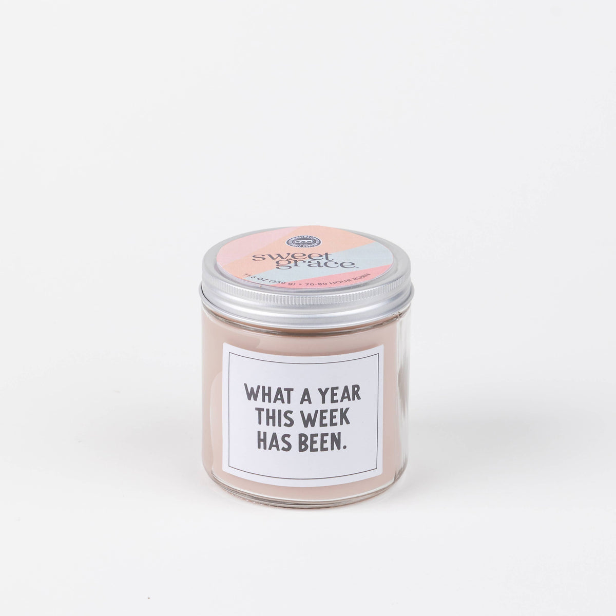 Sweet Grace Statement Jar Candle #053 - Snarky Bridgewater Candle Company