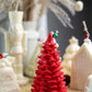 Christmas Tree Candle | Festive: Red / Christmas Hearth
