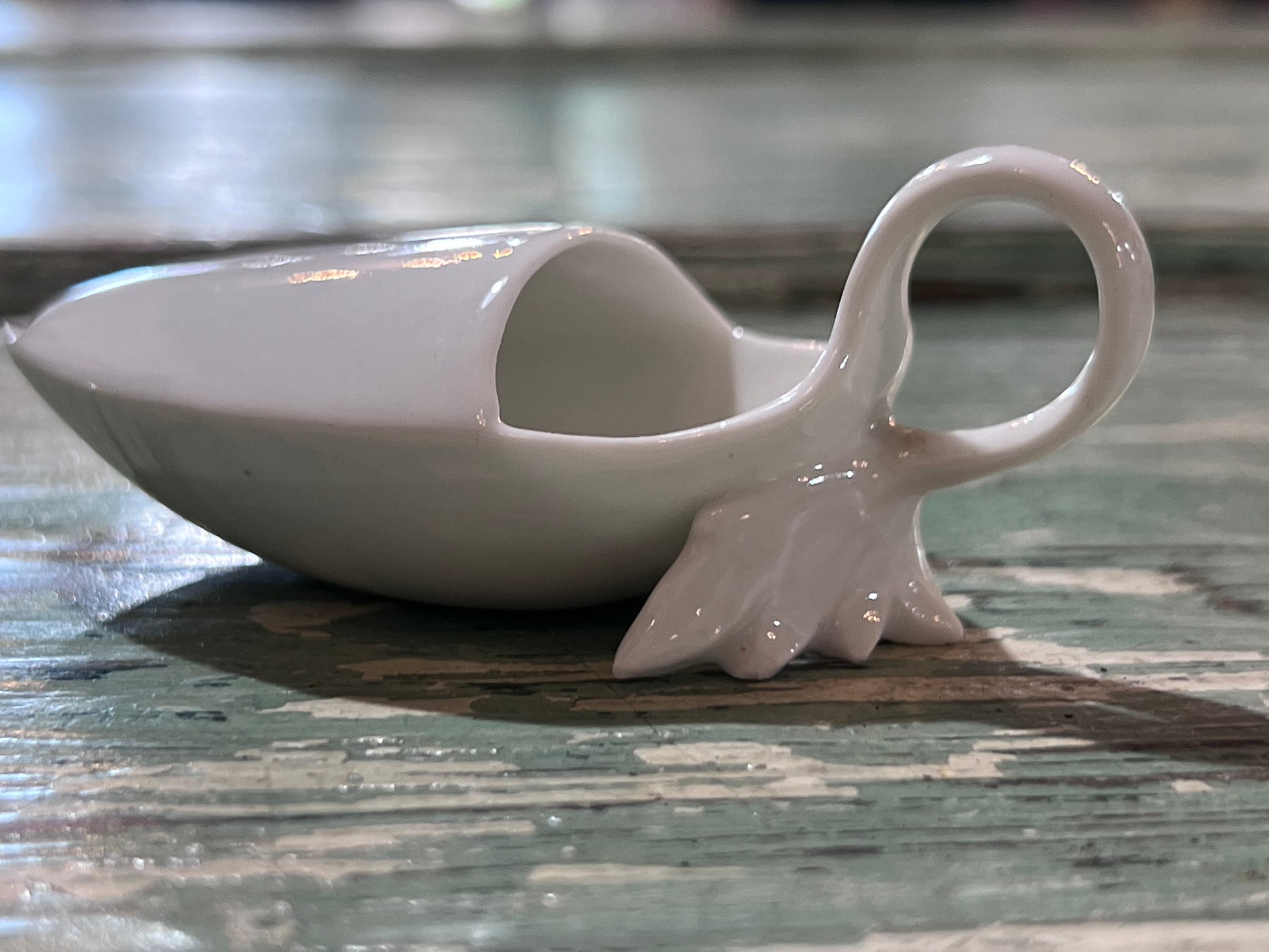 Antique Baby Invalid Feeder Cup Ironstone