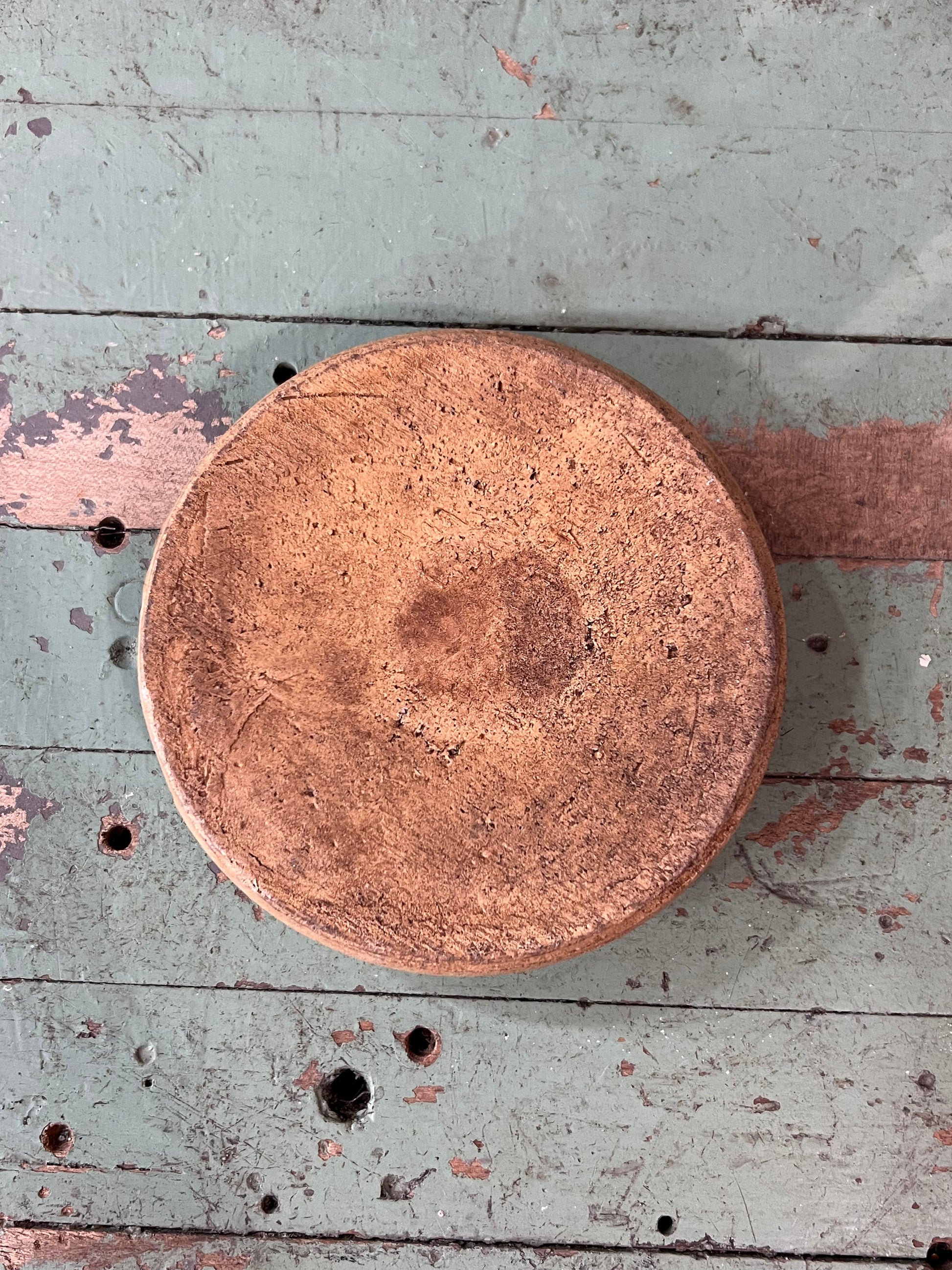 Primitive Stoneware Jar Lid The Mustard Seed Collection, The Seed