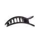 Flat Rectangle Hair Clip | Medium | Jet Black