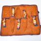 5-Piece Knife Set / With Leather carry Bag Burnt Bone - The Mustard Seed Collection, The Seed