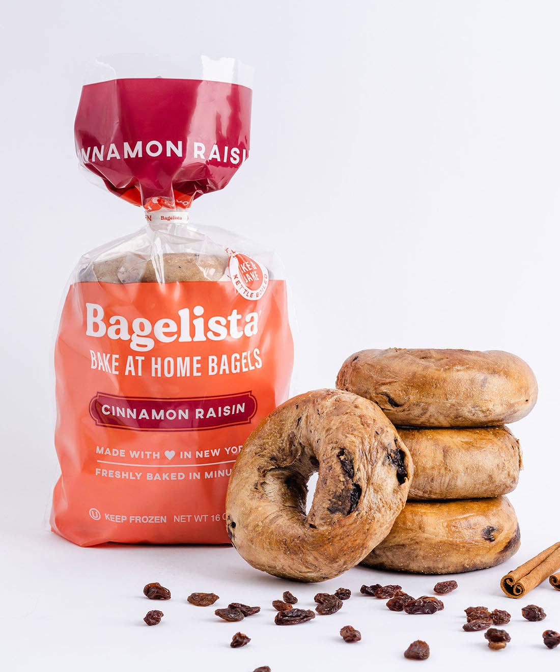 Cinnamon Raisin Bagels