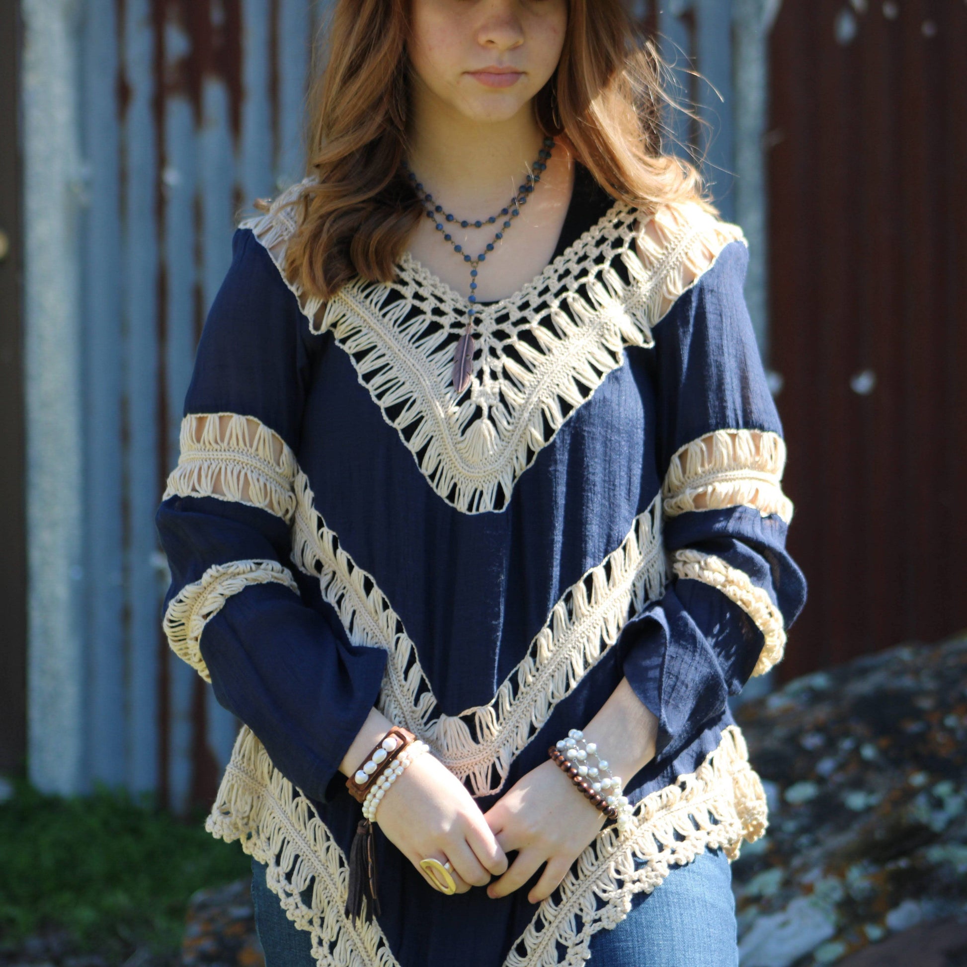 Double Strand Genuine Pearl Bracelet