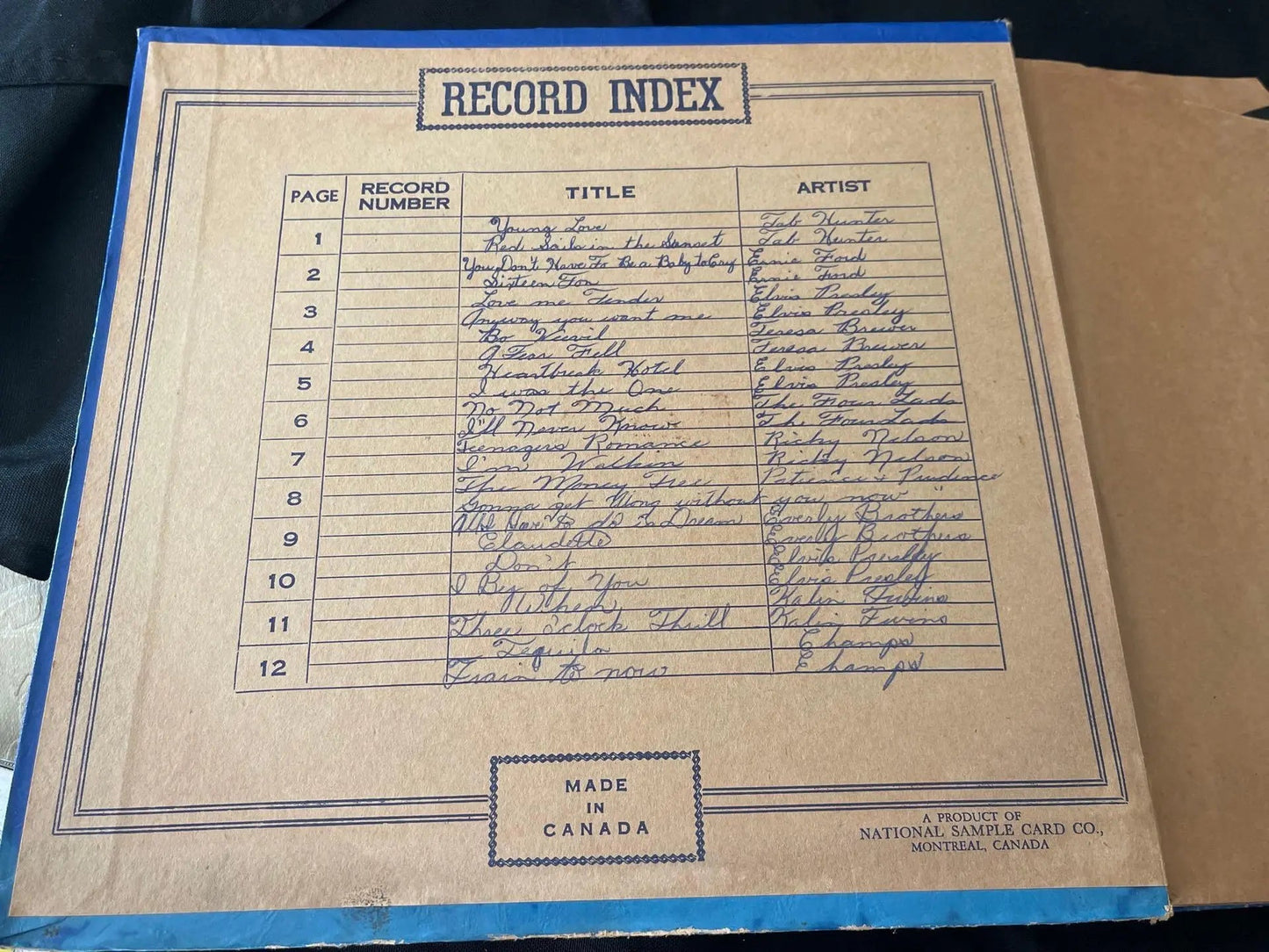 MCM Record Album of 78 Records (16 Records)