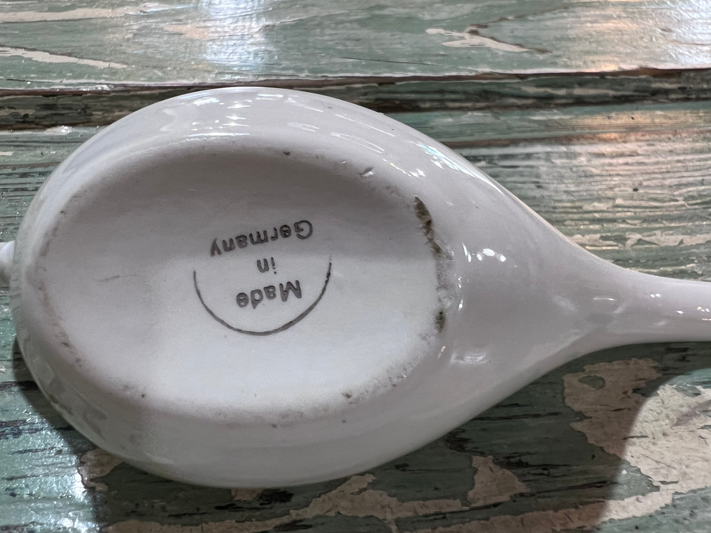 Antique Baby Invalid Feeder Cup Porcelain Made in Germany white