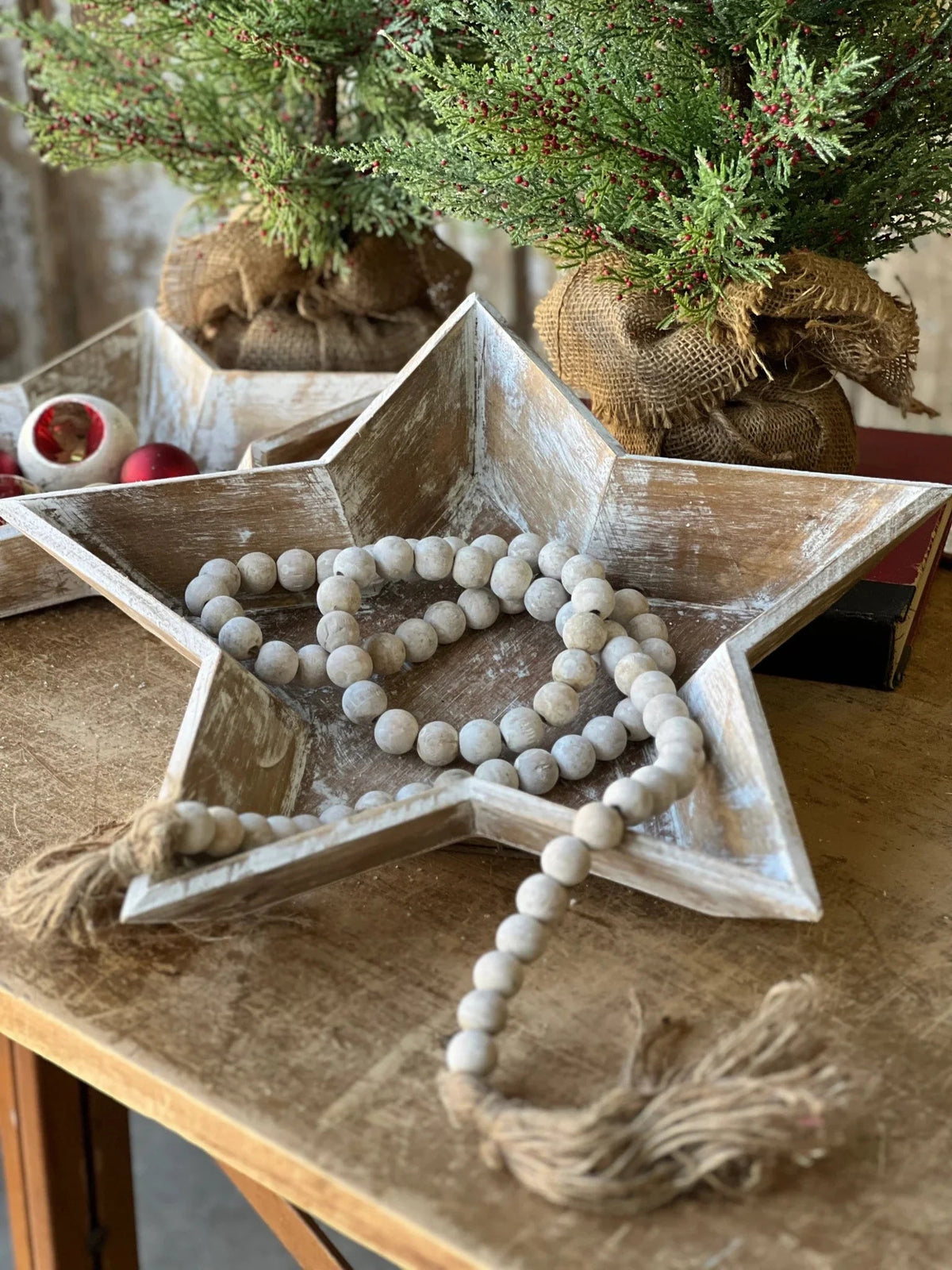 59" Tassel Tied Garland - The Mustard Seed Collection, The Seed