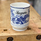 Vintage German Blue and White Ceramic Sugar Canister Orlando Estate Auction