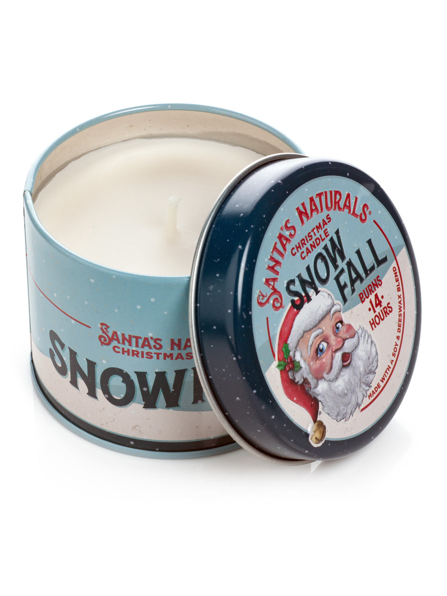 Christmas Candle in Snow Fall 3.5oz Mini