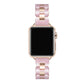 Aria Resin Stainless Steel Band for Apple Watch: Tortoise / Fits All Models Posh Tech